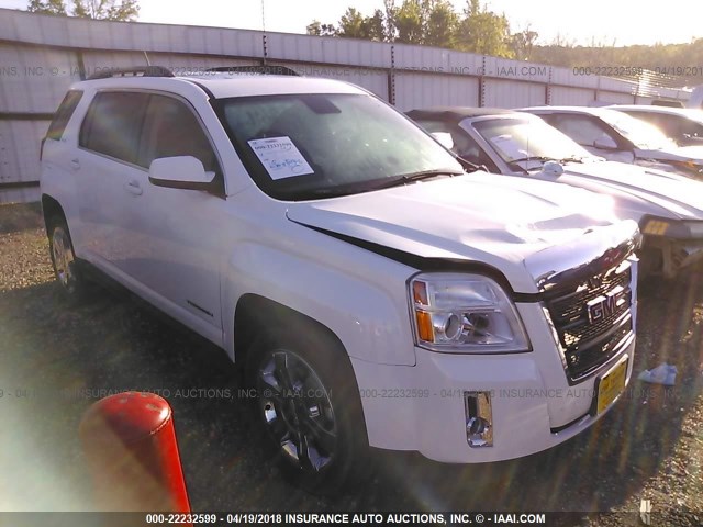 2GKFLSE33D6310774 - 2013 GMC TERRAIN SLE WHITE photo 1