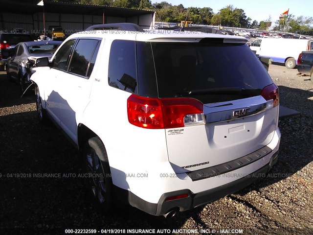 2GKFLSE33D6310774 - 2013 GMC TERRAIN SLE WHITE photo 3