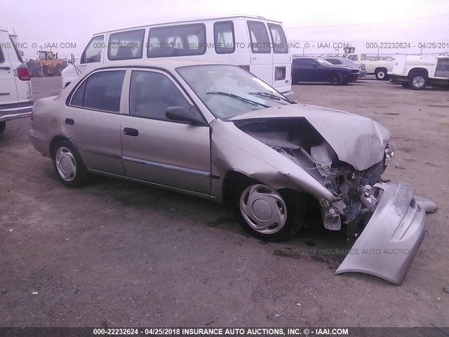 1NXBR12E3YZ334584 - 2000 TOYOTA COROLLA VE/CE/LE 米色 照片 1