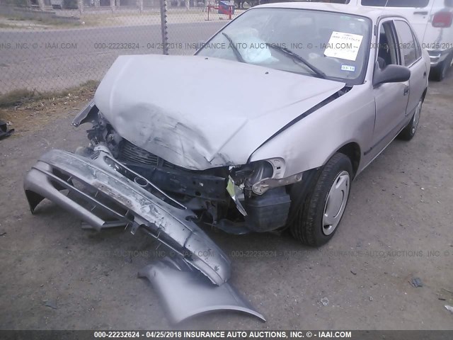 1NXBR12E3YZ334584 - 2000 TOYOTA COROLLA VE/CE/LE 米色 照片 6
