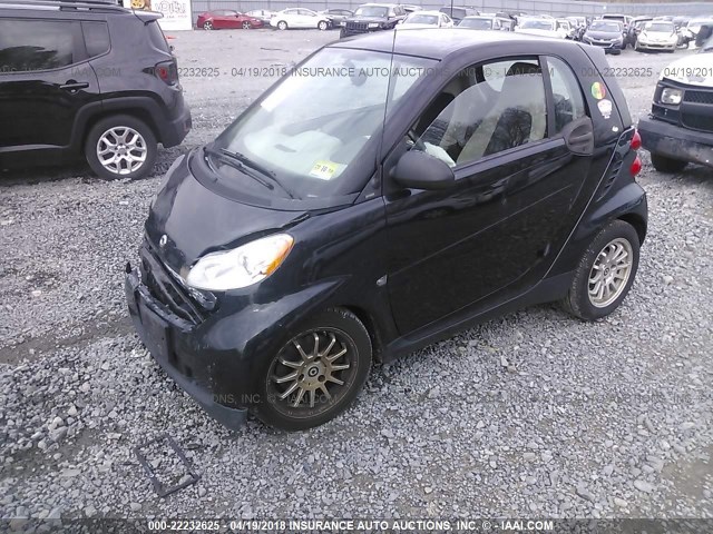 WMEEJ3BA3BK420886 - 2011 SMART FORTWO PURE/PASSION BLACK photo 2