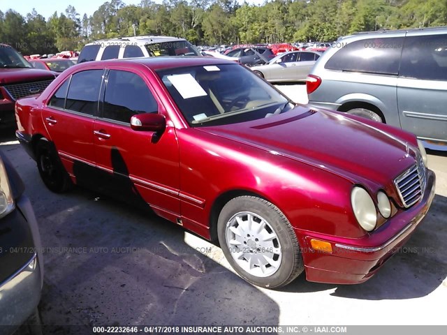 WDBJF65J5YB103582 - 2000 MERCEDES-BENZ E 320 RED photo 1