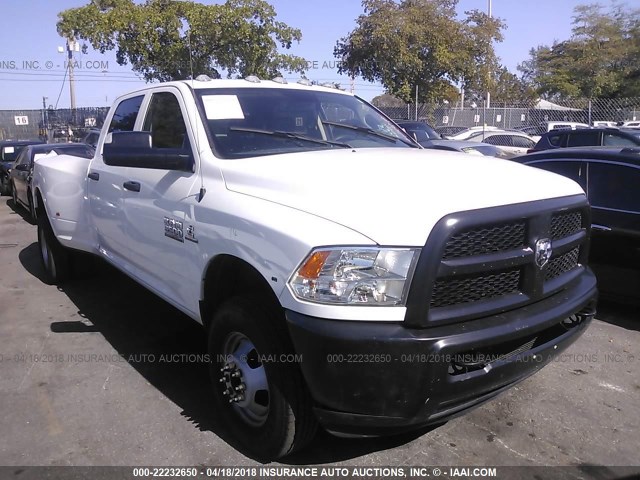 3C63RRGLXGG170581 - 2016 RAM 3500 ST WHITE photo 1