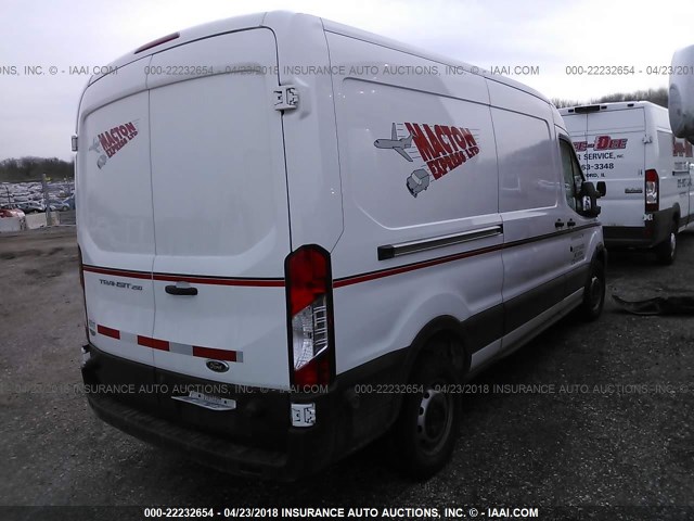 1FTYR2CM2HKA24125 - 2017 FORD TRANSIT T-250 WHITE photo 4