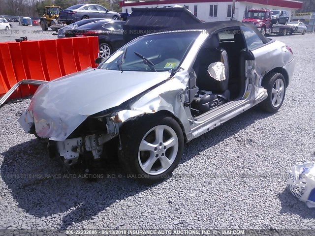 4T1FA38P06U106407 - 2006 TOYOTA CAMRY SOLARA SE/SLE Gümüş foto 2