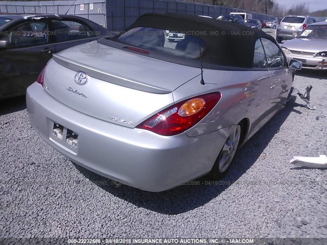 4T1FA38P06U106407 - 2006 TOYOTA CAMRY SOLARA SE/SLE Gümüş foto 4