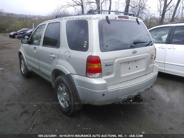 1FMYU941X5KA80705 - 2005 FORD ESCAPE LIMITED GRAY photo 3