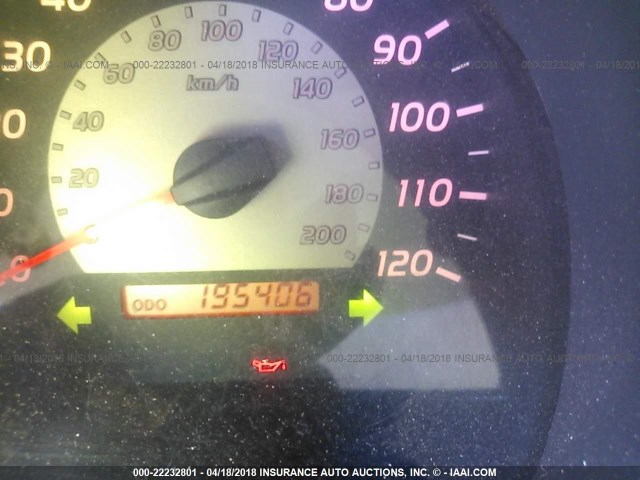 5TEUU42N75Z038256 - 2005 TOYOTA TACOMA ACCESS CAB Schwarz Foto 7