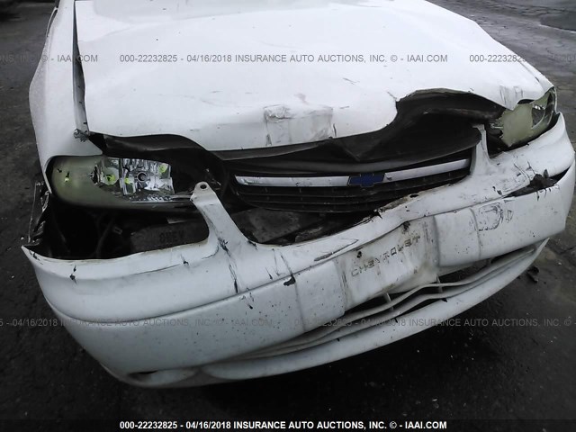 1G1NE52J1Y6220324 - 2000 CHEVROLET MALIBU LS WHITE photo 6