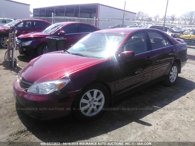 4T1BF30K92U030194 - 2002 TOYOTA CAMRY LE/XLE/SE 红色 照片 2
