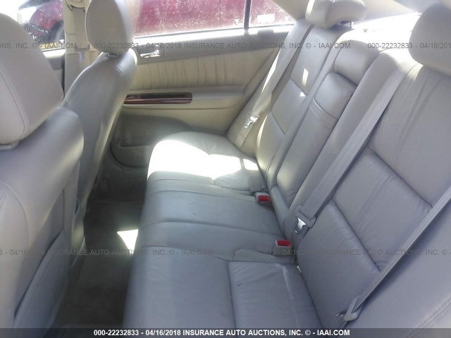 4T1BF30K92U030194 - 2002 TOYOTA CAMRY LE/XLE/SE 红色 照片 8