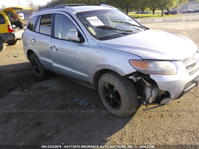 KM8SG13D57U124885 - 2007 HYUNDAI SANTA FE GLS SILVER photo 6