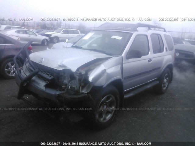 5N1MD28T34C623791 - 2004 NISSAN XTERRA SE/SC SILVER photo 2