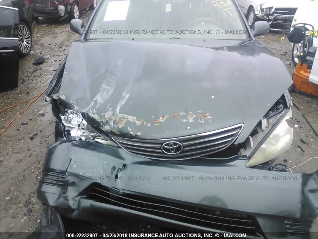 4T1BE32KX5U045422 - 2005 TOYOTA CAMRY LE/XLE/SE GREEN photo 10