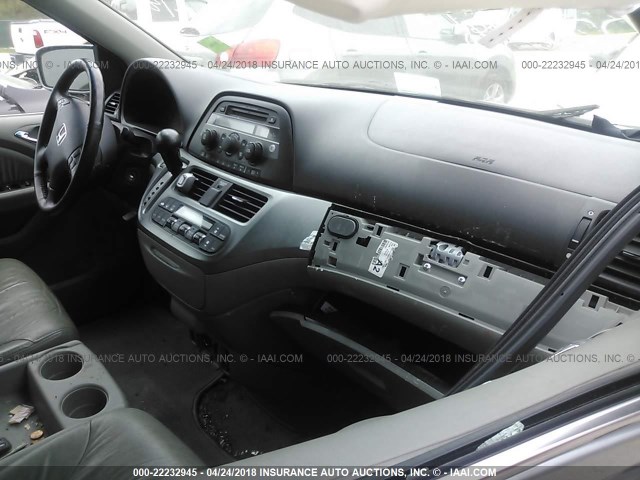 5FNRL38618B070466 - 2008 HONDA ODYSSEY EXL ნაცრისფერი ფოტო 5