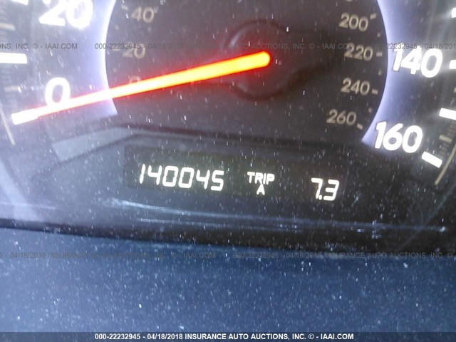 5FNRL38618B070466 - 2008 HONDA ODYSSEY EXL ნაცრისფერი ფოტო 7