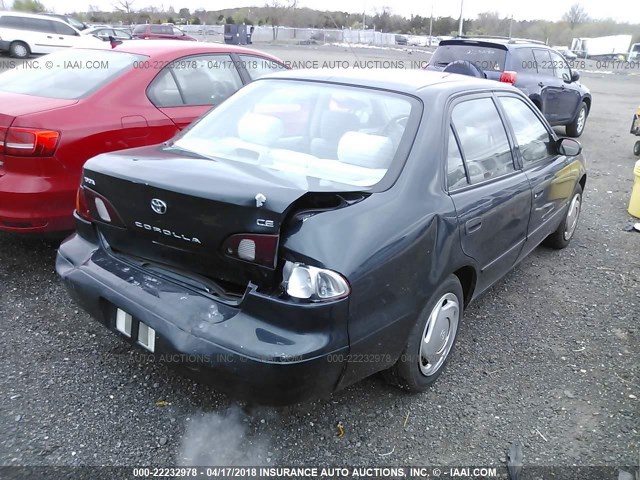 2T1BR12E5XC255465 - 1999 TOYOTA COROLLA VE/CE/LE 绿色 照片 4