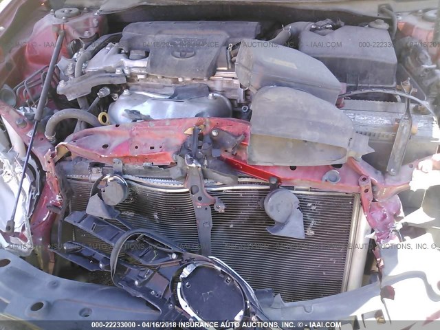 4T4BF1FKXCR238216 - 2012 TOYOTA CAMRY SE/LE/XLE 红色 照片 10