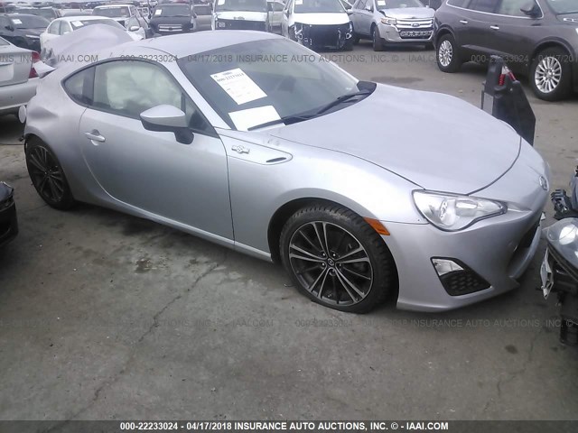 JF1ZNAA18E9708365 - 2014 TOYOTA SCION FR-S ვერცხლისფერი ფოტო 1