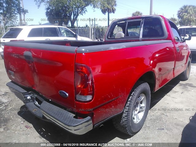 1FTZF1724XNA28187 - 1999 FORD F150 RED photo 4