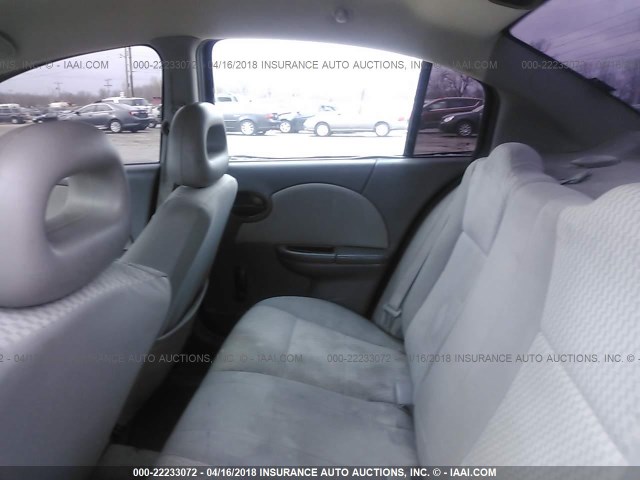 1G8AJ55F47Z189098 - 2007 SATURN ION LEVEL 2 BLUE photo 8