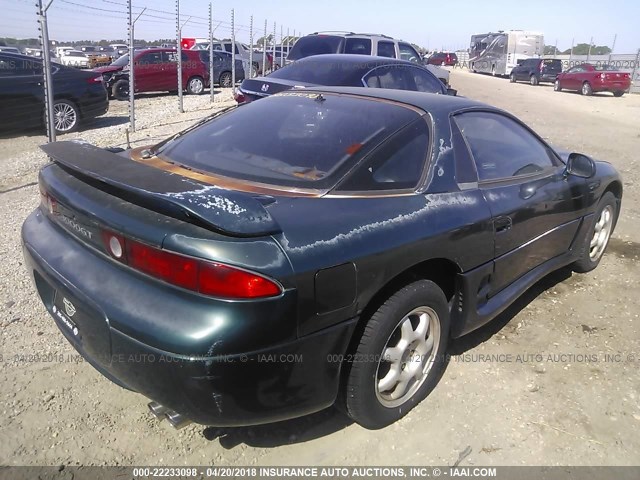 JA3AM54J1RY037838 - 1994 MITSUBISHI 3000 GT GREEN photo 4