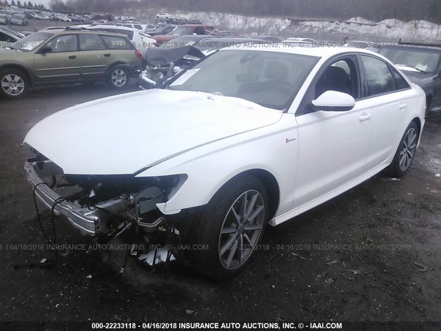 WAUH3AFC4JN022229 - 2018 AUDI A6 PRESTIGE თეთრი ფოტო 2