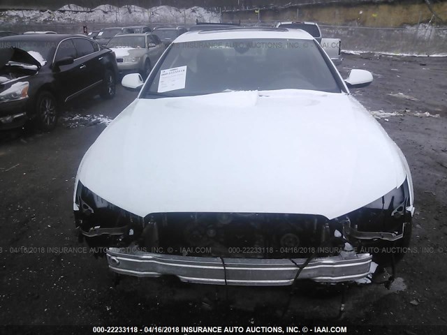 WAUH3AFC4JN022229 - 2018 AUDI A6 PRESTIGE თეთრი ფოტო 6