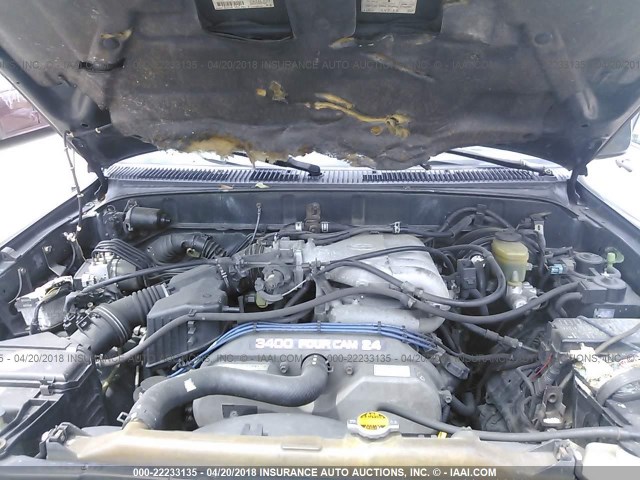 JT3GN87RXX0100687 - 1999 TOYOTA 4RUNNER LIMITED GREEN photo 10