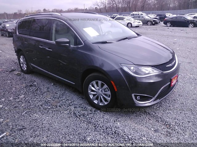 2C4RC1BG4JR248466 - 2018 CHRYSLER PACIFICA TOURING L Մոխրագույն լուսանկար 1