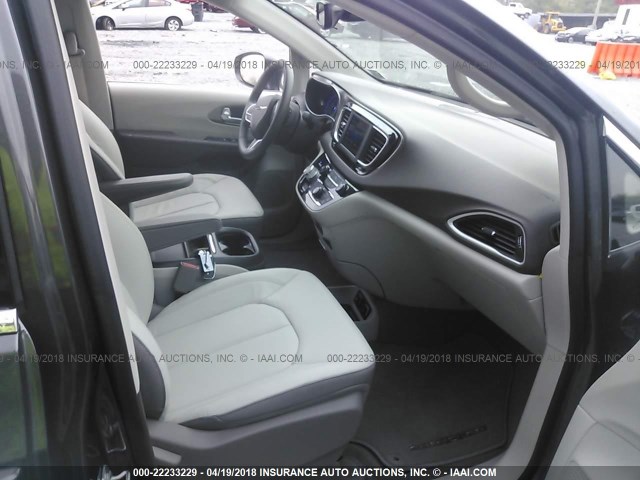 2C4RC1BG4JR248466 - 2018 CHRYSLER PACIFICA TOURING L Մոխրագույն լուսանկար 5