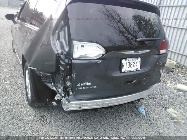 2C4RC1BG4JR248466 - 2018 CHRYSLER PACIFICA TOURING L Մոխրագույն լուսանկար 6