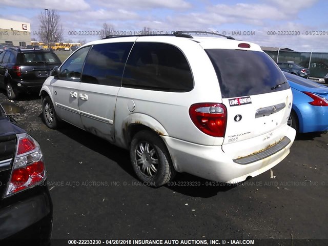 2A8GP54L27R120984 - 2007 CHRYSLER TOWN & COUNTRY TOURING WHITE photo 3