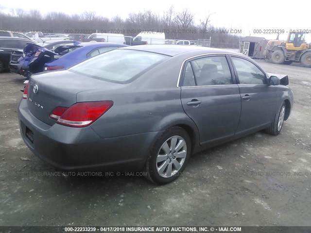 4T1BK36B56U149840 - 2006 TOYOTA AVALON XL/XLS/TOURING/LIMITED GRAY photo 4