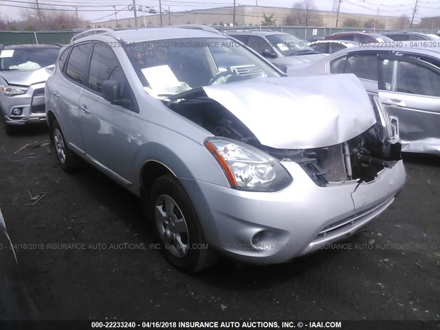 JN8AS5MV0EW719646 - 2014 NISSAN ROGUE SELECT S SILVER photo 1