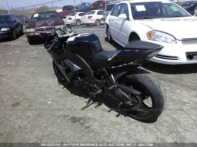 JKAZXCE168A010635 - 2008 KAWASAKI ZX1000 E BLACK photo 3