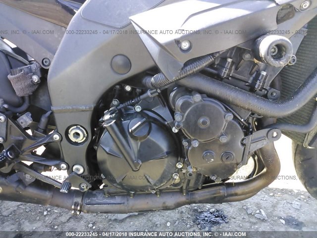 JKAZXCE168A010635 - 2008 KAWASAKI ZX1000 E BLACK photo 8