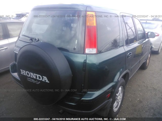 JHLRD18761S010270 - 2001 HONDA CR-V SE/LE GREEN photo 4