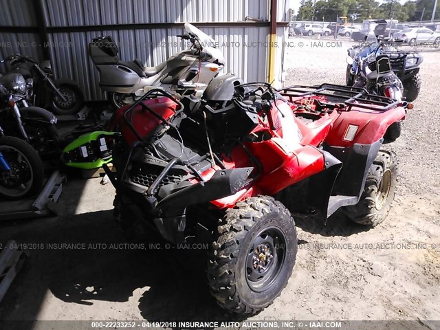 1HFTE4005H4313299 - 2017 HONDA TRX420 FM RED photo 2