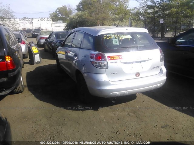2T1LR32E15C377172 - 2005 TOYOTA COROLLA MATRIX XR SILVER photo 3