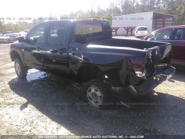 1N6BA07D18N356886 - 2008 NISSAN TITAN XE/SE/LE BLACK photo 3