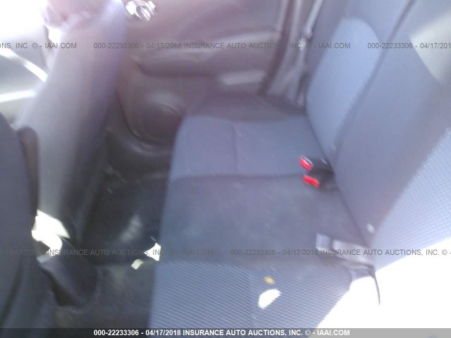 3N1CE2CP9FL366265 - 2015 NISSAN VERSA NOTE S/S PLUS/SV/SL/SR BURGUNDY photo 8