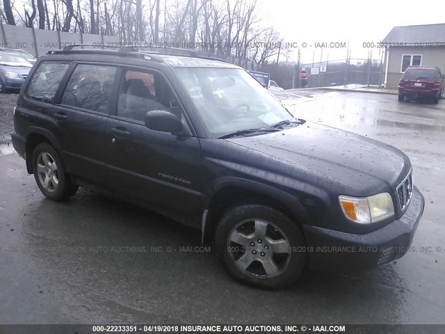 JF1SF65601H754502 - 2001 SUBARU FORESTER S 黑色 照片 1