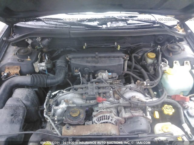 JF1SF65601H754502 - 2001 SUBARU FORESTER S 黑色 照片 10
