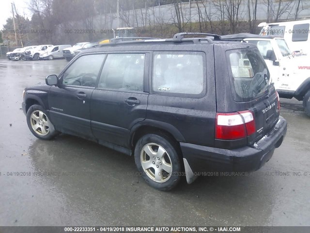 JF1SF65601H754502 - 2001 SUBARU FORESTER S 黑色 照片 3