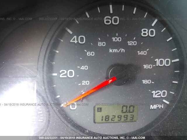 JF1SF65601H754502 - 2001 SUBARU FORESTER S 黑色 照片 7