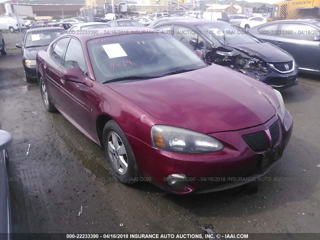 2G2WP552661120500 - 2006 PONTIAC GRAND PRIX 红色 照片 1