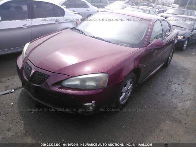 2G2WP552661120500 - 2006 PONTIAC GRAND PRIX 红色 照片 2