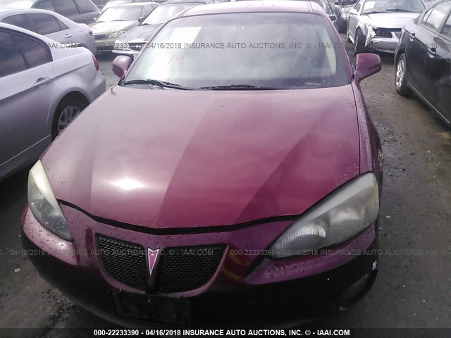 2G2WP552661120500 - 2006 PONTIAC GRAND PRIX 红色 照片 6