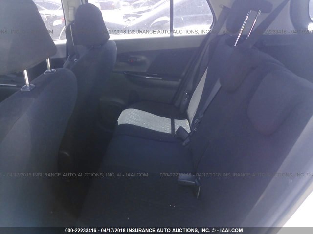 JTKKU10438J018576 - 2008 TOYOTA SCION XD WHITE photo 8